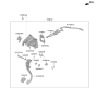 Diagram for 2024 Kia Forte Clutch Master Cylinder - 41600G4200