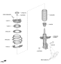 Diagram for 2024 Kia Forte Shock Absorber - 54651M7730