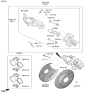 Diagram for 2023 Kia Niro Brake Caliper Piston - 58235A5200