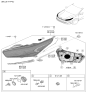 Diagram for 2024 Kia Forte Headlight - 92102M7500