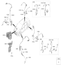 Diagram for 2024 Kia Forte ABS Sensor - 58940M7300