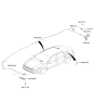 Diagram for 2024 Kia Forte Antenna Cable - 96230M7610
