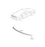 Diagram for 2024 Kia Forte Spoiler - 87210M6200
