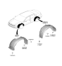 Diagram for 2024 Kia Forte Wheelhouse - 86811M7500