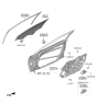 Diagram for 2024 Kia Forte Window Regulator - 82471M7220