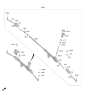 Diagram for 2021 Kia Sorento Rack And Pinion - 56500P2000