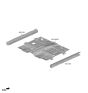Diagram for Kia Sorento Floor Pan - 65100P4000