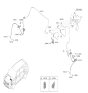 Diagram for Kia Sorento Brake Line - 58732P2200