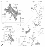 Diagram for 2024 Kia Sorento Trailing Arm Bushing - 55274P2000