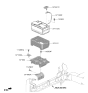 Diagram for Kia Cadenza Battery Terminal - 37180F6500