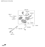 Diagram for 2020 Kia Cadenza Steering Column - 56310F6750