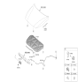 Diagram for 2020 Kia Cadenza Lift Support - 81161F6500