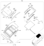 Diagram for 2020 Kia Cadenza Sunroof - 81600F6010GYT