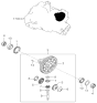 Diagram for 2004 Kia Spectra Differential - 0G56027190