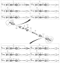 Diagram for Kia Spectra Axle Shaft - 0K2AE2560X