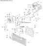 Diagram for Kia Sephia A/C Hose - 1K2A161458