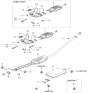 Diagram for Kia Spectra Exhaust Hanger - 0K2SA40061