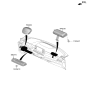 Diagram for 2021 Kia Telluride Air Bag - 80100S9000WK