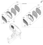 Diagram for Kia Telluride Instrument Cluster - 94011S9500