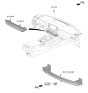 Diagram for Kia Telluride A/C Switch - 97250S9300FHV