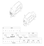 Diagram for Kia Telluride Emblem - 86310S9020