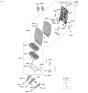 Diagram for 2025 Kia Telluride Seat Cushion - 89A10S9000ONA
