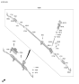 Diagram for Kia Telluride Rack And Pinion - 56500S9000