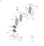 Diagram for 2025 Kia Telluride Seat Cushion - 89A20S9000ONB