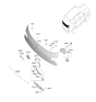 Diagram for 2025 Kia Telluride Door Handle - 81820S9000