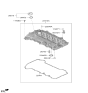 Diagram for Kia K4 Valve Cover Gasket - 224412JHA0
