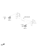 Diagram for Kia K4 Horn - 96611GG000