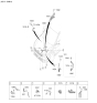 Diagram for Kia K4 Battery Cable - 91850GG310