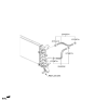 Diagram for Kia K4 Oil Cooler Hose - 25420GG200