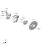 Diagram for Kia K4 Brake Backing Plate - 51755GG100