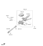 Diagram for Kia K4 Steering Column - 56310GG030