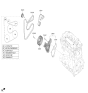 Diagram for Kia K4 Serpentine Belt - 252122JTA0