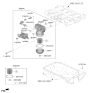 Diagram for Kia K4 Oil Filter - 263502J001