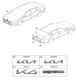 Diagram for Kia K4 Emblem - 86300GG000