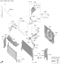 Diagram for Kia K4 A/C Condenser - 97606GG000