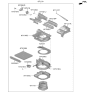 Diagram for Kia K4 Blower Motor - 97113AAAA0