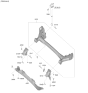 Diagram for Kia K4 Axle Beam - 55100GG000