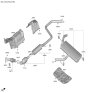Diagram for Kia K4 Muffler - 28710GG310