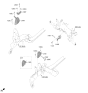 Diagram for Kia K4 Engine Mount - 21810GG100