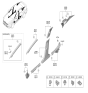 Diagram for Kia K4 Car Speakers - 96311GG100
