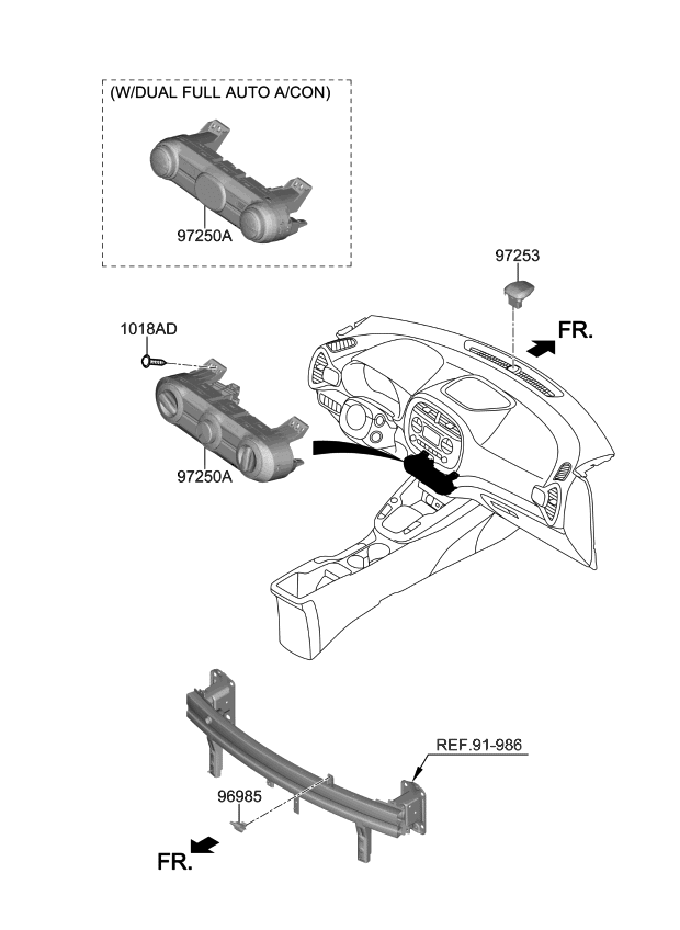 2020 Kia Soul Heater SystemHeater Control Kia Parts Now