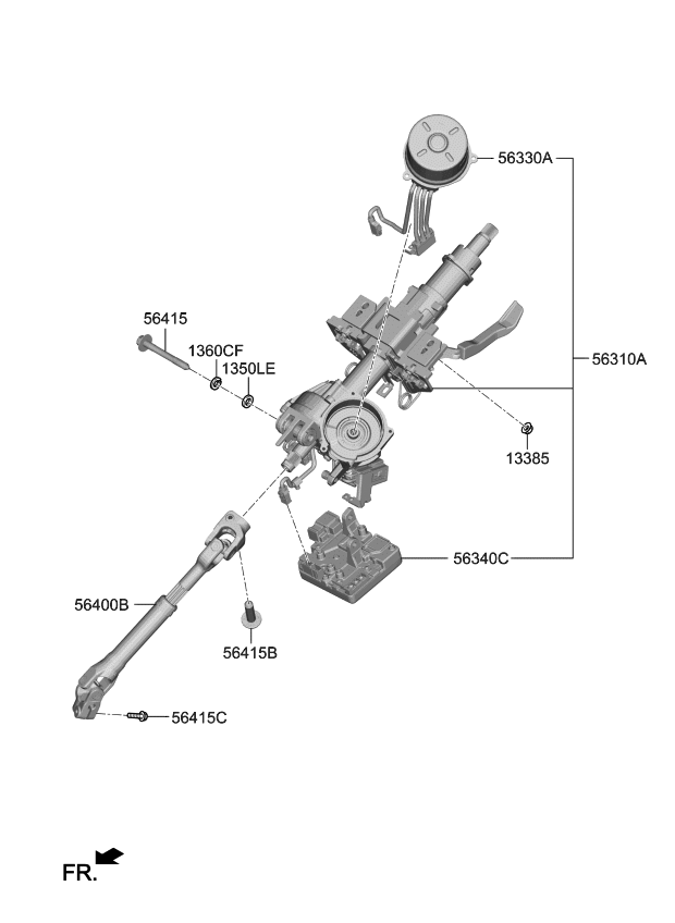 56400K0000 Genuine Kia PAD K
