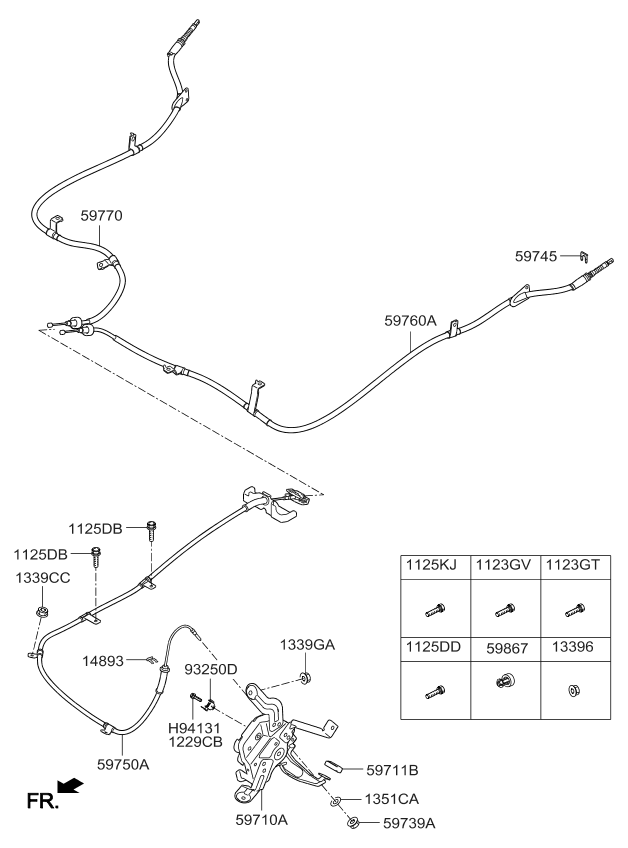 938302F200 Genuine Kia SWITCH ASSEMBLYPARKING