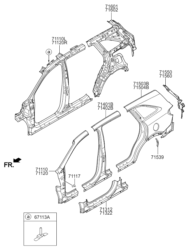 2016 Kia Sorento Side Body Panel Kia Parts Now
