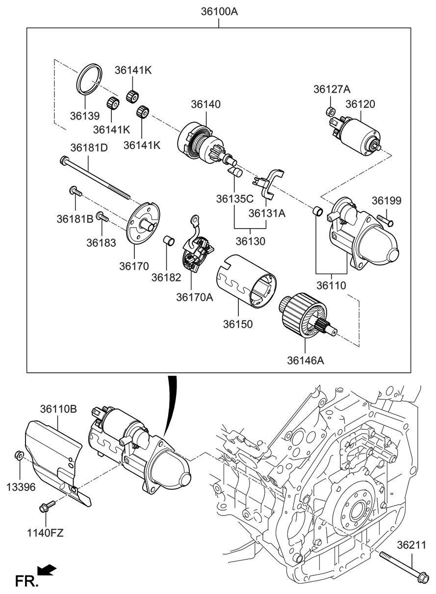 2019 Kia Sedona Starter Kia Parts Now