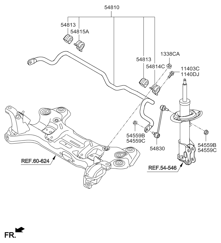 2017 Kia Soul EV Front Suspension Control Arm Kia Parts Now